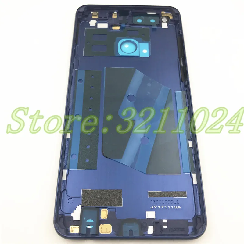 Металлический чехол для huawei Honor 7X BND-L21 BND-L22, задняя крышка, чехол на заднюю дверь, чехол на полную батарею+ отпечаток пальца+ объектив камеры
