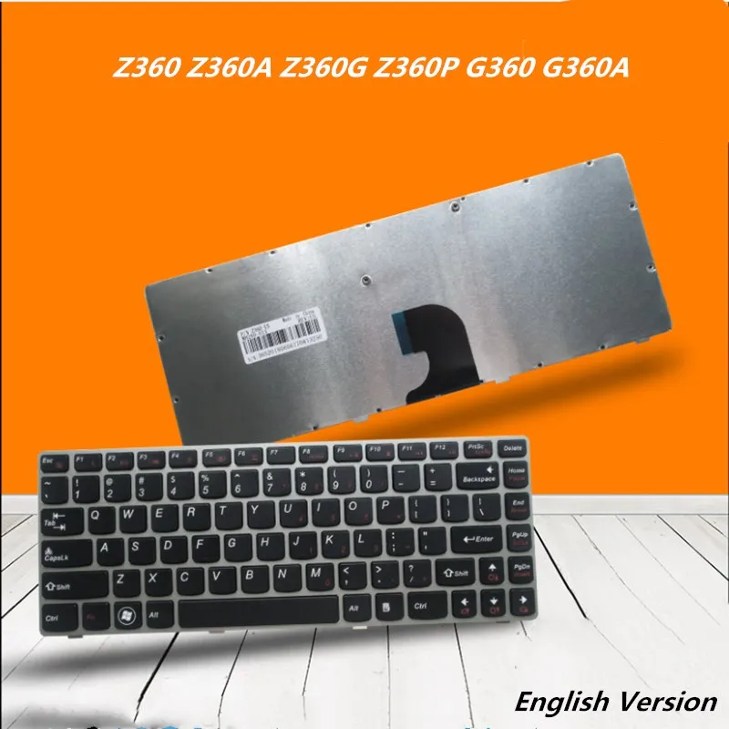 

Laptop English Layout Keyboard For Lenovo Z360 Z360A Z360G Z360P G360 G360A