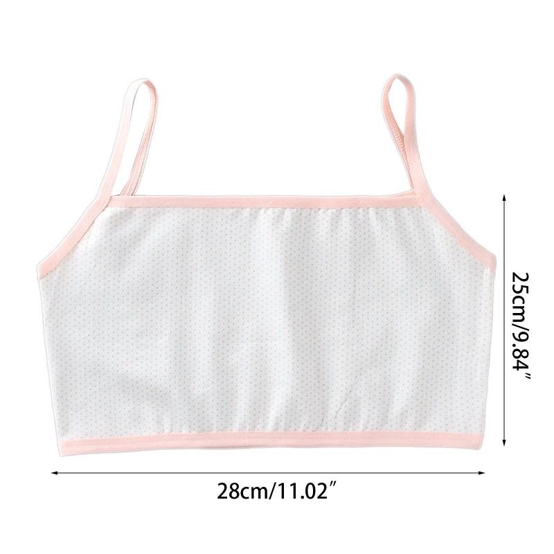 Young Girls Bra Breathable Underwear Lingerie Teens Training Bra Vest Teenage Puberty Undercloth