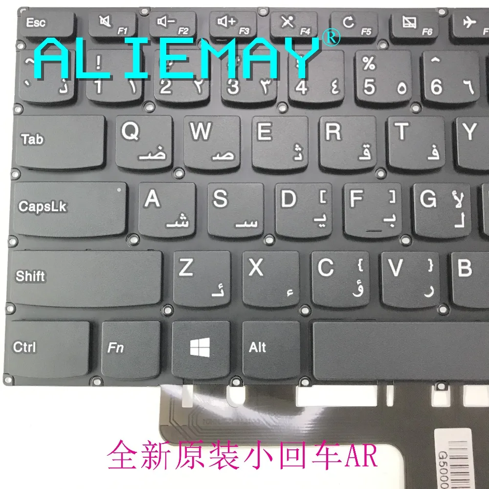 Клавиатура AR ARABET для Lenovo ideapad 110-14, 310-14, 510-14, цвет черный от AliExpress WW