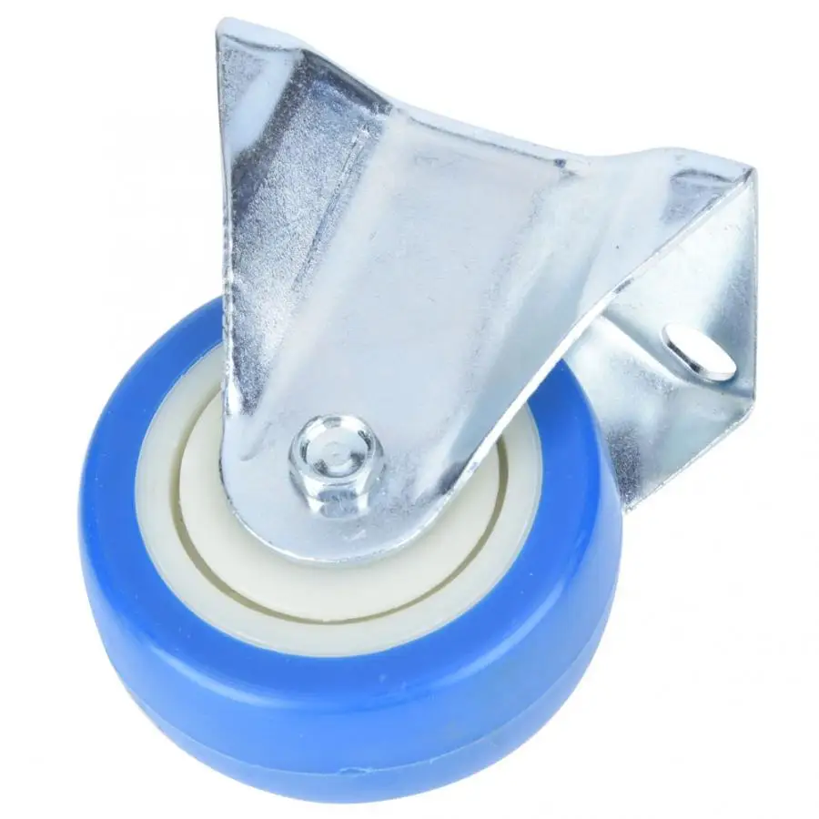 4 шт. ПВХ Caster Light type 3 дюйма одиночные колесики для вала ролик ножек мебели 40 кг