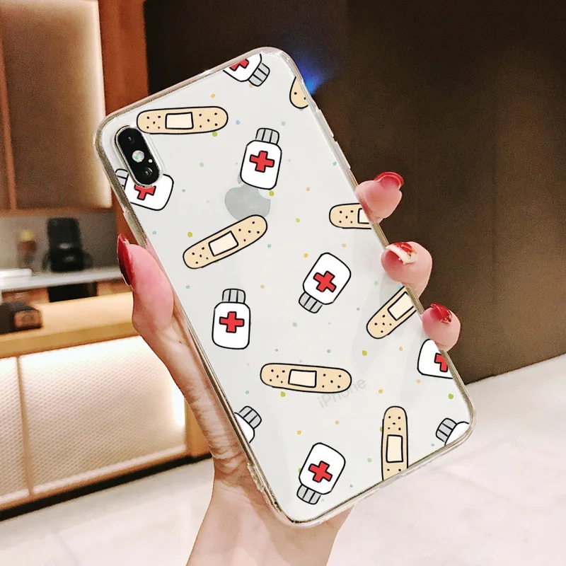 Мягкий чехол из ТПУ для iPhone X 11Pro MAX 5 6 SE 6S Plus 7 8 XS XR | Мобильные телефоны и аксессуары