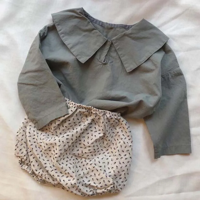 Новинка 2019 года блузка для маленьких мальчиков и девочек в японском корейском