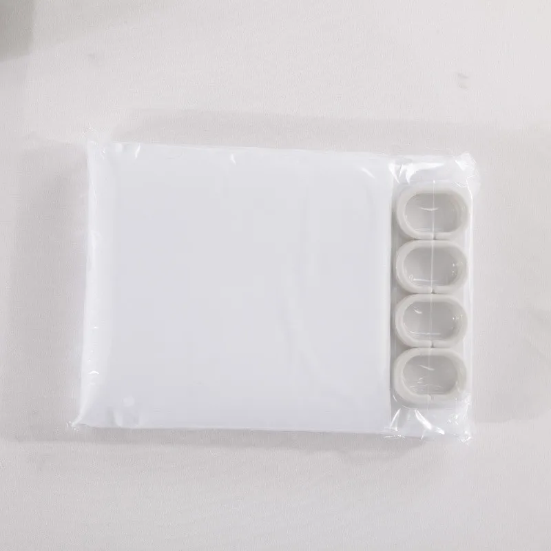 LeRadore белая занавеска для душа отеля полиэстер водонепроницаемая ванной комнаты