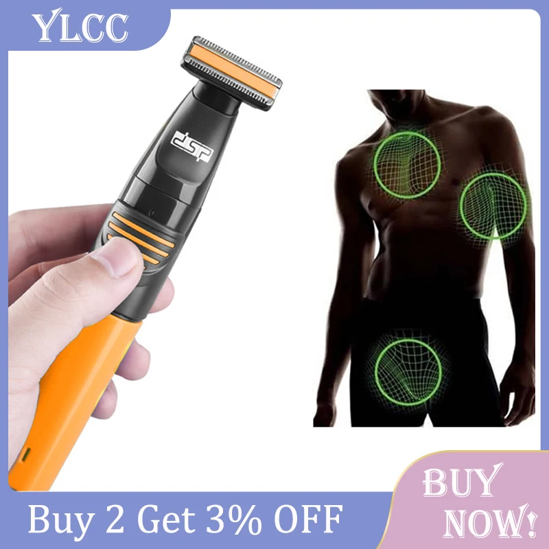 Электробритва для Для мужчин Перезаряжаемые борода тример Водонепроницаемый