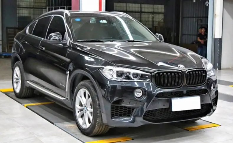 Высокое качество автомобиля ABS сетка решетка отделка Гонки Грили Подходит для BMW