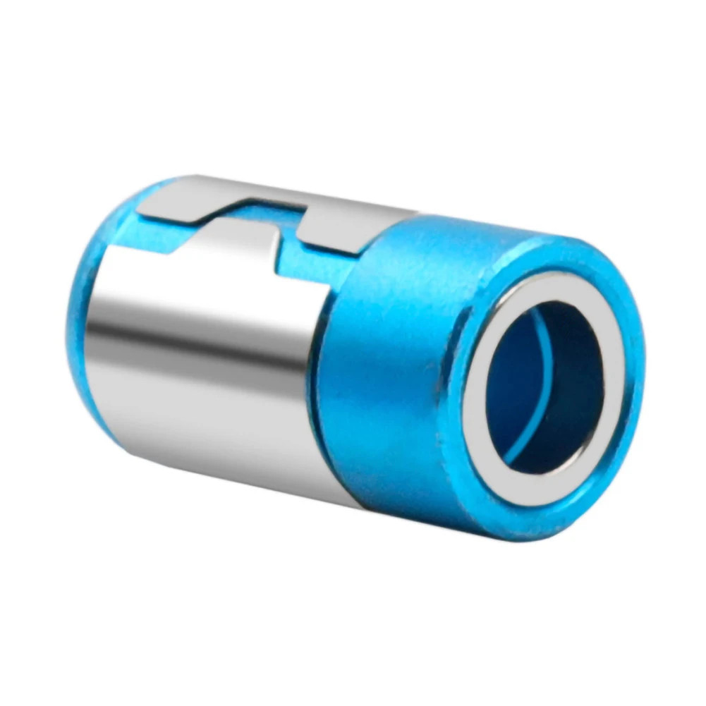 

Magnetic Ring Metal Screwdriver Head Steel Sleeve Electric Screwdriver Bit 6.35mm Screwdriver Bit Magnetic Ring Metal Anti-Corr