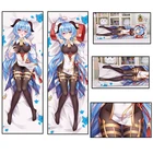 Genshin Impact Ganyu Dakimakura Аниме Косплей Подушка для тела чехол Otaku Pilow Рождественский Новогодний подарок