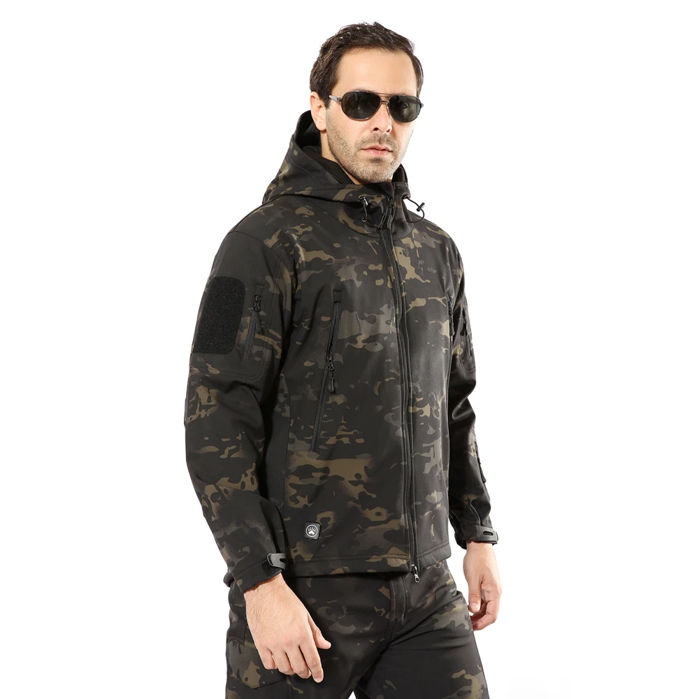 Камуфляжная одежда для охоты мягкая оболочка из кожи акулы TAD V4.0 уличная