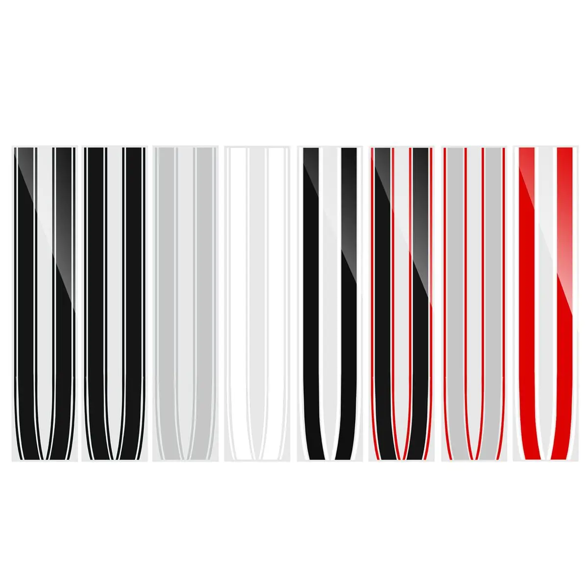

new Engine Bonnet Hood Trunk Stripe Trim Sticker Line For Mini Cooper Bonnet Stripes R50 R52 R53 R55 R56 R57 For Mini Cooper S