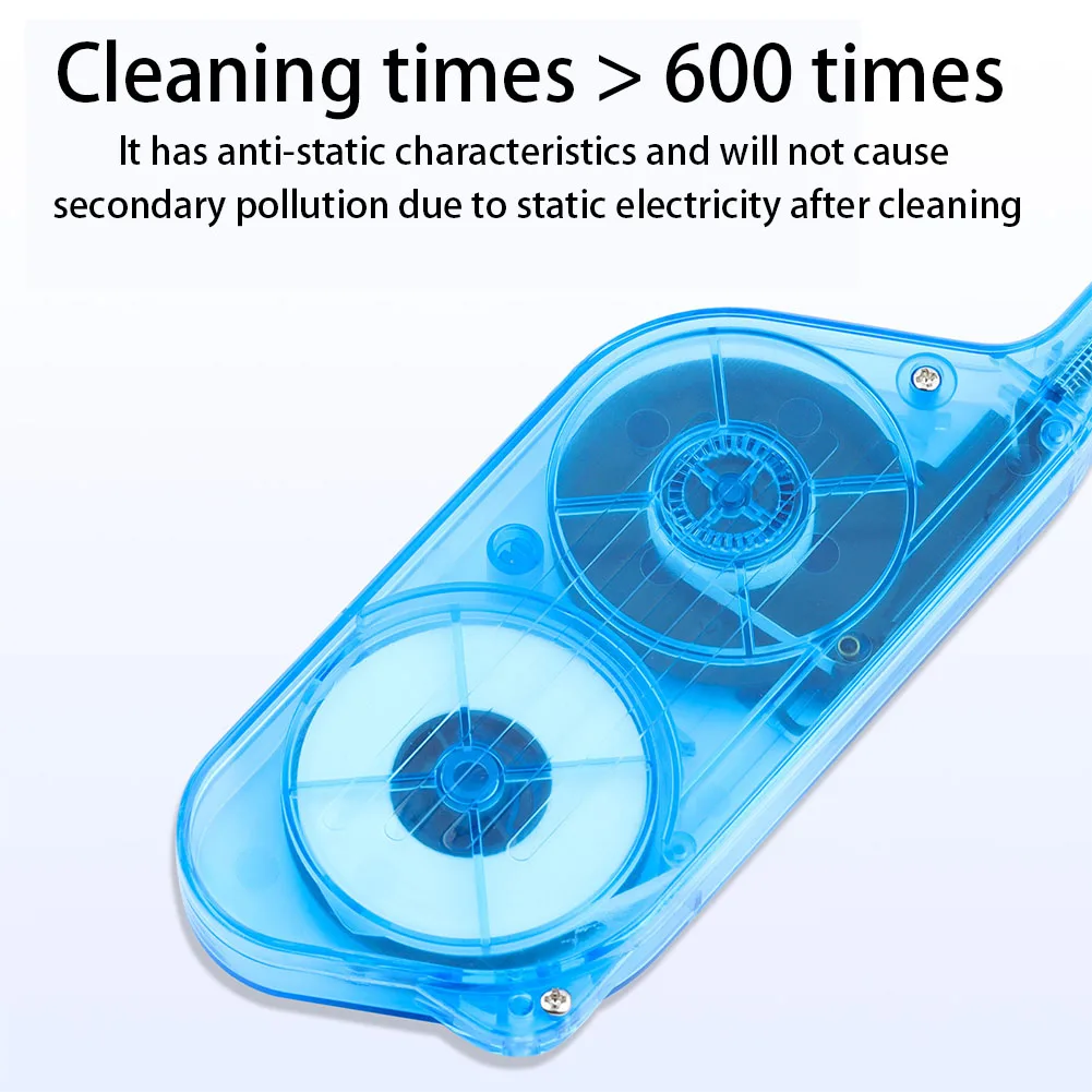 

One Click 600 Cycles Universal Easy Operate Fiber Optic Cleaner Anti Static Practical Schoonmaken Tool Tape For MPO MTP Portable