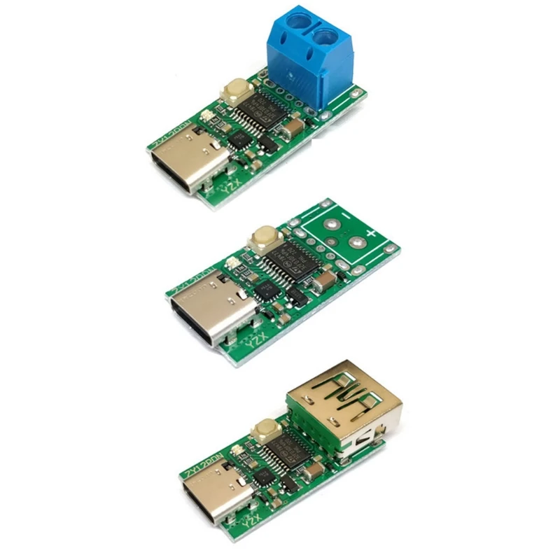 

066E USB Type-C PD2.0 от 3,0 до DC, Spoof, быстрый заряд, триггер, опрос-детектор, блок питания для ноутбука, зарядный модуль