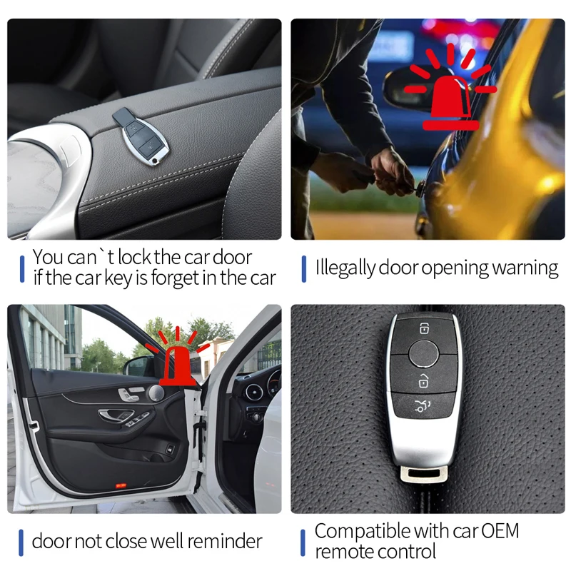 Комфортный сенсорный замок и разблокировка двери автомобиля EASYGUARD для BENZ W212 w205 C