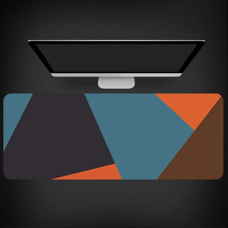 

Polygon Gaming Mouse Pad Cool Large 80x30cm Gaming MousePad Gamer Durable Non-Skid Keyboard pad Office Laptop Notebook Desk Mat