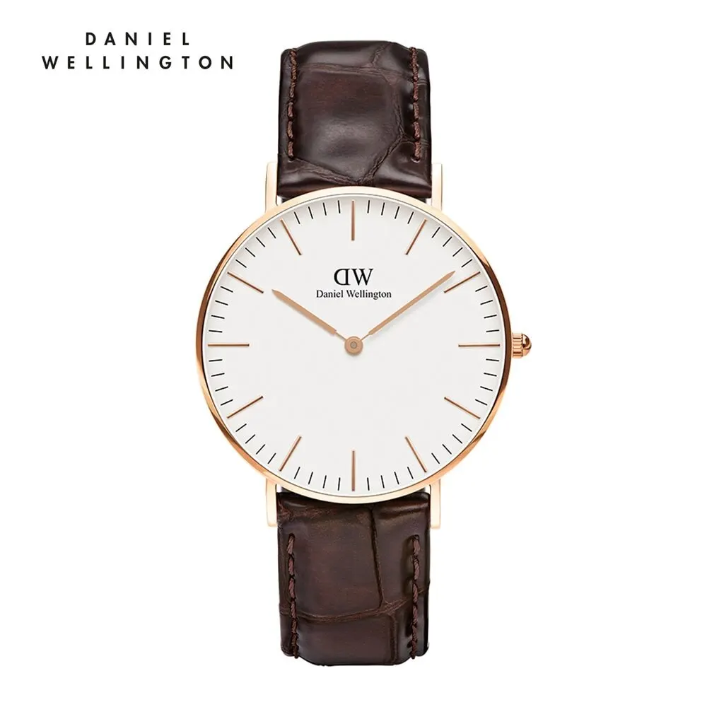 Наручные часы Daniel Wellington Classic York 36 мм|Кварцевые мужские часы| |