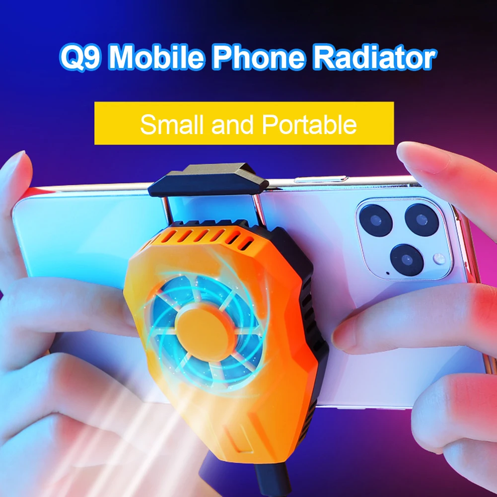 Портативный мобильный телефон Clip охлаждающий вентилятор для PUBG мобильных игр