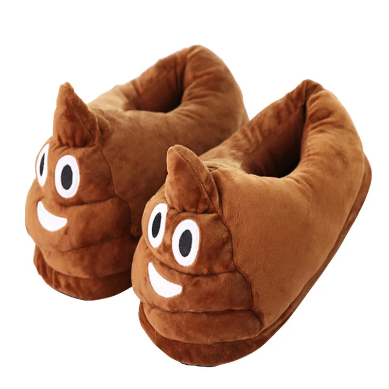 Новые зимние женские плюшевые тапочки домашняя теплая обувь с мультяшным