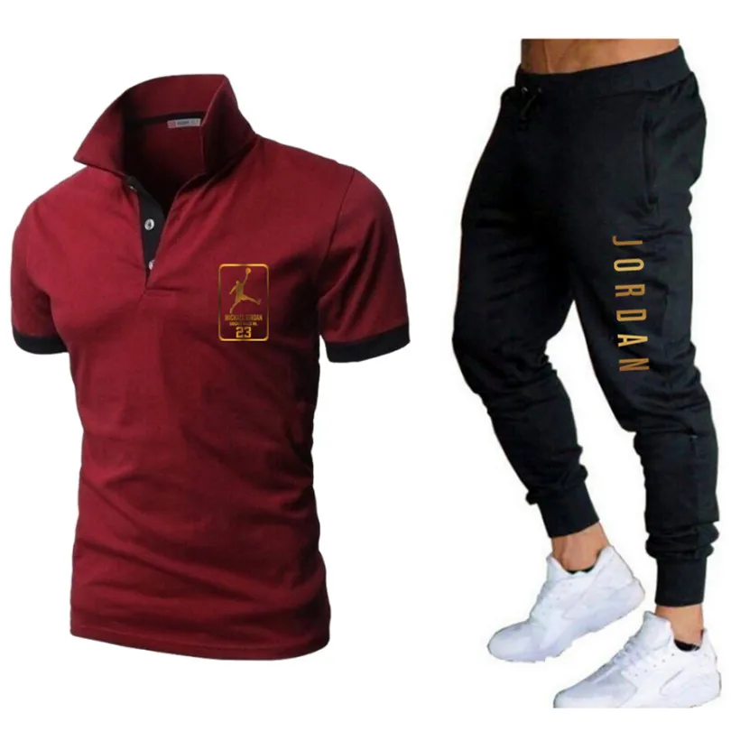 

2012 summer Brand Men suit T-shirt top sportswear T shirt + jogging shorts fashion sweatpants pants +POLO shirt 2-piece set