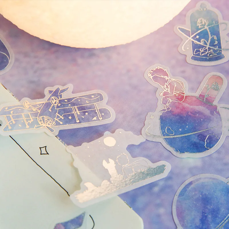 40 шт. милые декоративные наклейки s Kawaii Planet канцелярские наклейки s Бумажные Клейкие наклейки для детей DIY Скрапбукинг дневники принадлежности