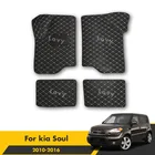 Автомобильные коврики для Kia Soul 2016, 2015, 2014, 2013, 2012, 2011, 2010, коврики, аксессуары для интерьера, автомобильные накладки на ножки, коврики, чехол на заказ