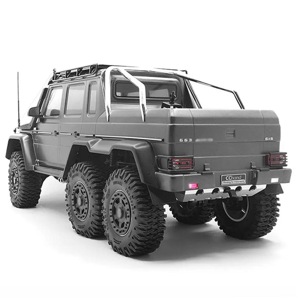 Металлический задний бампер для TRAXXAS TRX6 TRX 6 Benz G63 6X6 с буксировочный крюк лампа