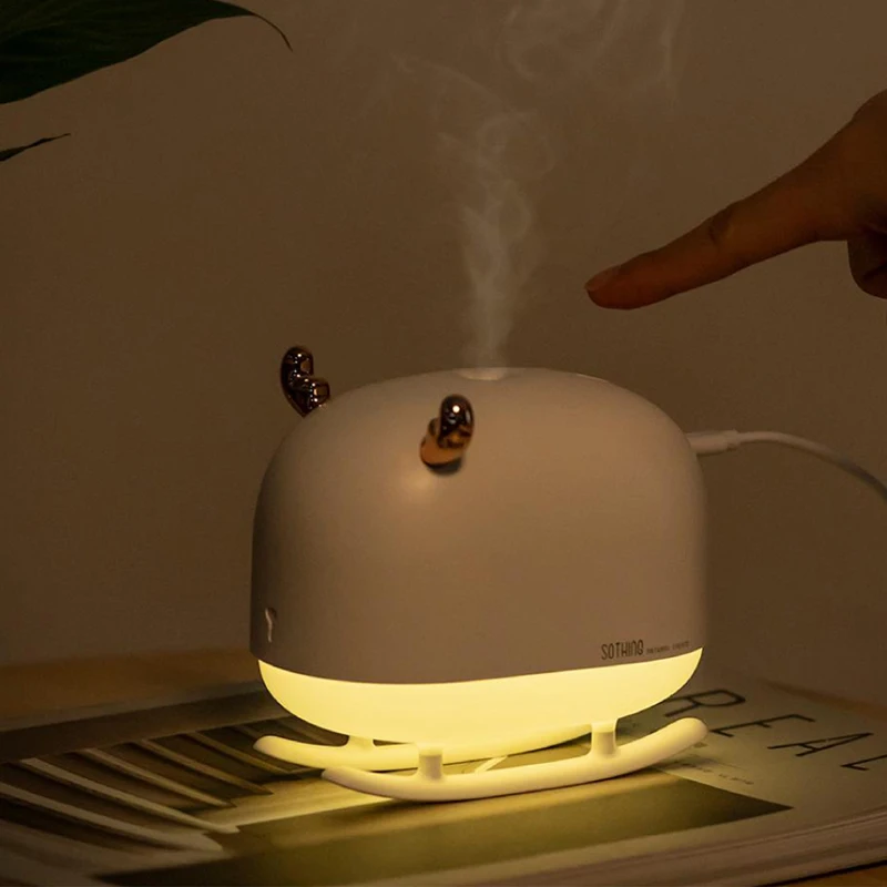 Милый увлажнитель воздуха с оленем 260 мл диффузор USB арома эфирные масла