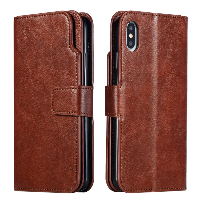 Кожаный чехол-книжка для Apple iPhone 5/5SE/6/6S/7/8 plus/X/XS MAX/XR/7plus/8 plus | Мобильные телефоны и