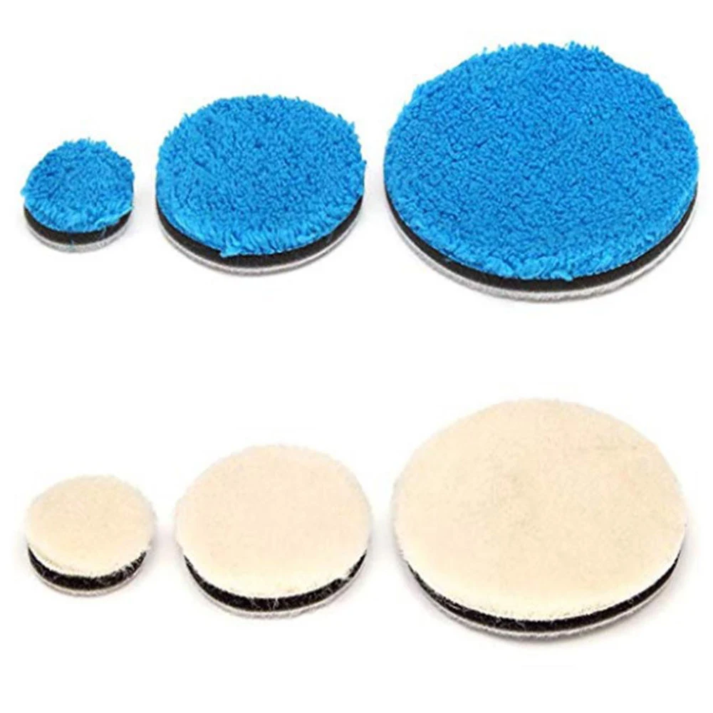 

29PCS Sponge Car Polishing Pads Set Buffing Grinder Wheels Disc with Backplate Waxing Removes Scratches Drill Attachment