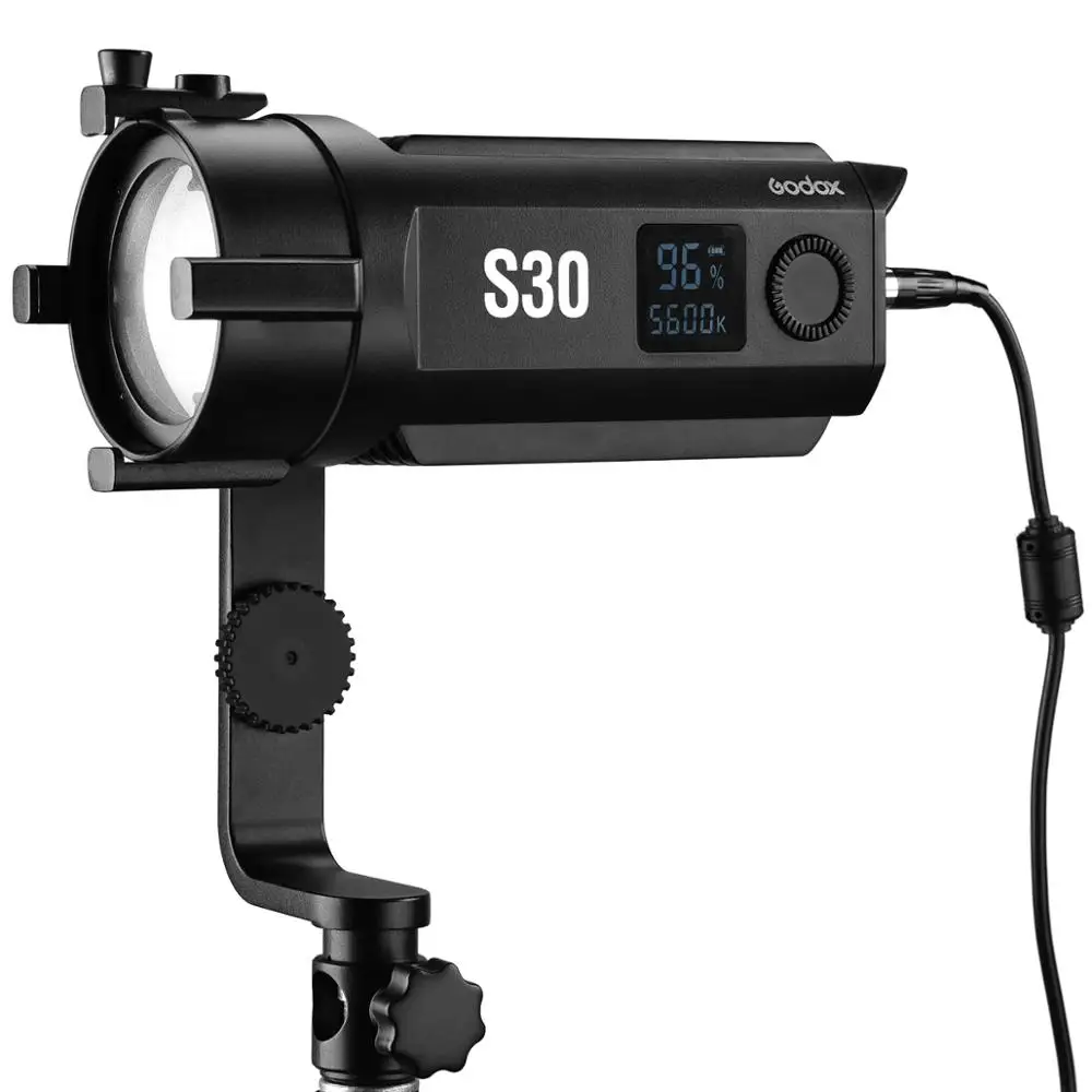 В наличии регулируемый светодиодный фонарь Godox S30 30 Вт