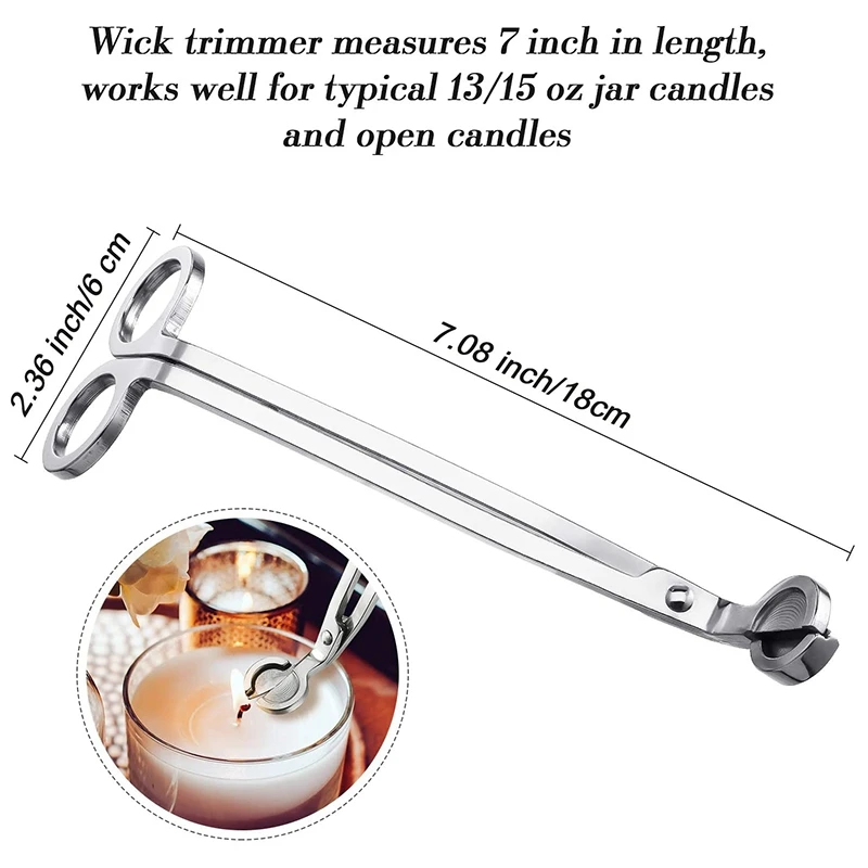 3 шт. триммер свечи для фитилей фитиль машинка стрижки ножницы свеча инструмент
