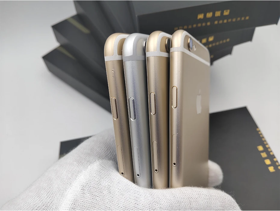 Разблокированный Apple iPhone 6 Plus 16/64GB Встроенная память 5,5 дюймов 1080P Дисплей двухъядерный 1,4 ГГц 8,0 МП Камера 3g WCDMA 4 аппарат не привязан к оператору сотовой связи для б/у мобильных телефонов