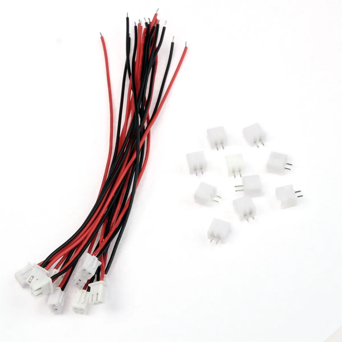 10 комплектов мини микро 2/3/4 Pin XH разъем 2 54 мм с 24AWG Провода кабели Dupont клеммы