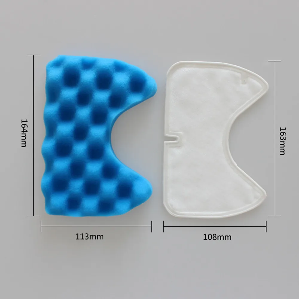 

Vacuum Cleaner Sponge Dust Filter for Samsung SC65 66 67 68Foam Rubber Pro 16.4x11.3cm