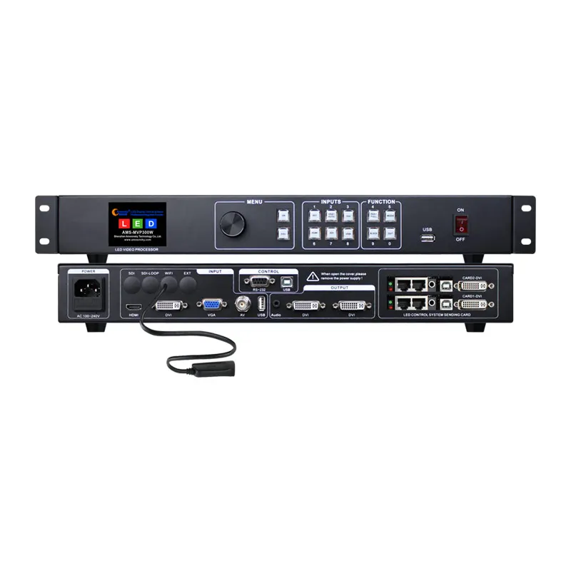 Wi-Fi процессор MVP300W с USB-плеером linsn ts802d nova msd300 и s2 светодиодная карта управления для