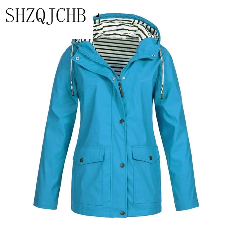 

JCHB Women Raincoat Transition Jacket Sunset Autumn Winter Rain Coat Hiking Jacket Outdoor Camping Jacket Coat Sport Clothing
