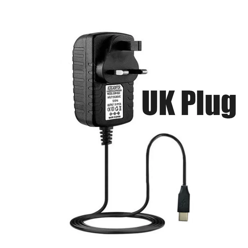 5V 3A type C USB адаптер питания для Raspberry Pi 4 EU/US/UK/AU вилка 1 2 m кабель зарядное устройство