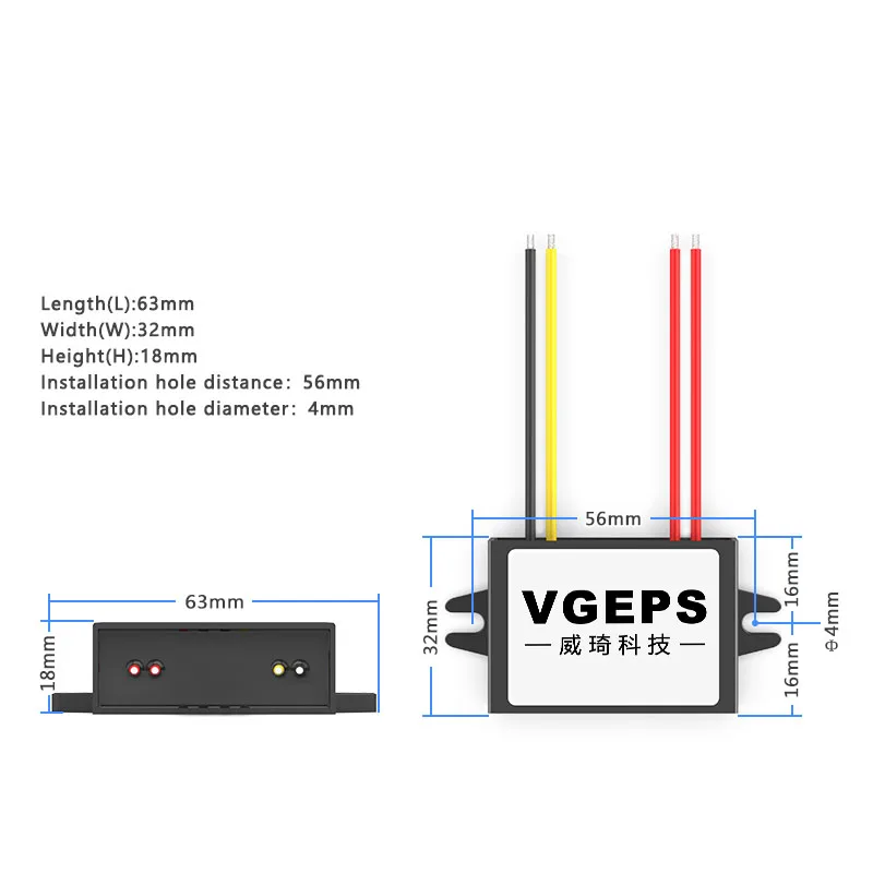AC24V для DC5V AC к DC источника питания AC10 28V мониторинга регулятор напряжения Модуль