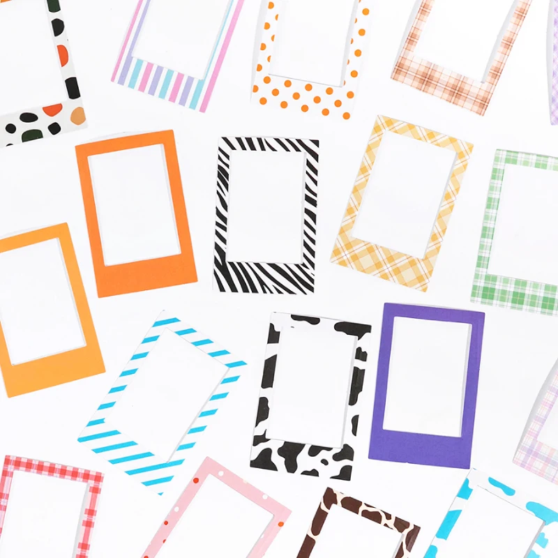 23 листа фоторамка скрапбукинг кавайная наклейка s эстетическая бумага милые