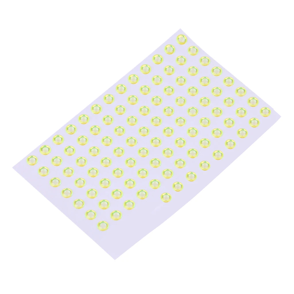 4 цвета 3D глаза для рыбалки 100 штук приманка отличный аксессуар изготовления