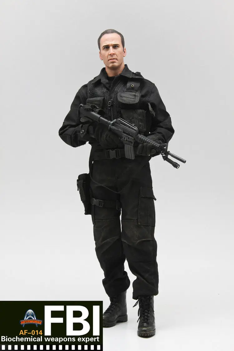

1:6 Scale FBI AF014 Courageous Island Nicholas Cage 12'' Action Figure Instock Best Price