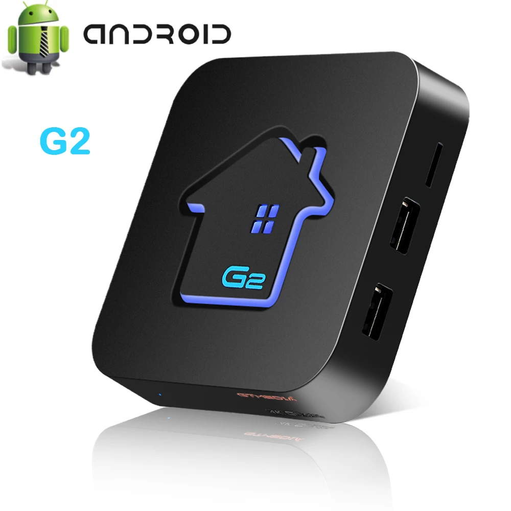 GTMEDIA G2 сигнализации умный дом Android ТВ коробка собран в 2 4G Wi-Fi ГБ + 16 Гб поддерживают