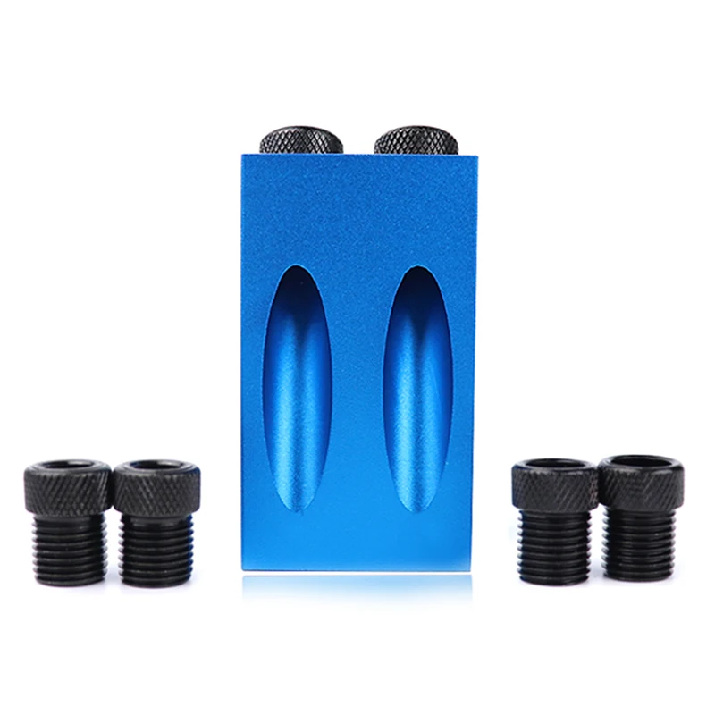 Деревообрабатывающий карман отверстие джиг комплект 6/8/10 мм угол направитель