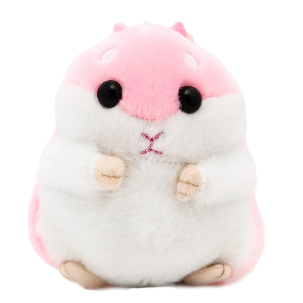 Милые плюшевые игрушки Kawaii сумка Подвеска на рюкзак брелок мягкие животные детские игрушки для детей девочка подарок на день рождения кукла-Хомяк#20 - Цвет: Розовый
