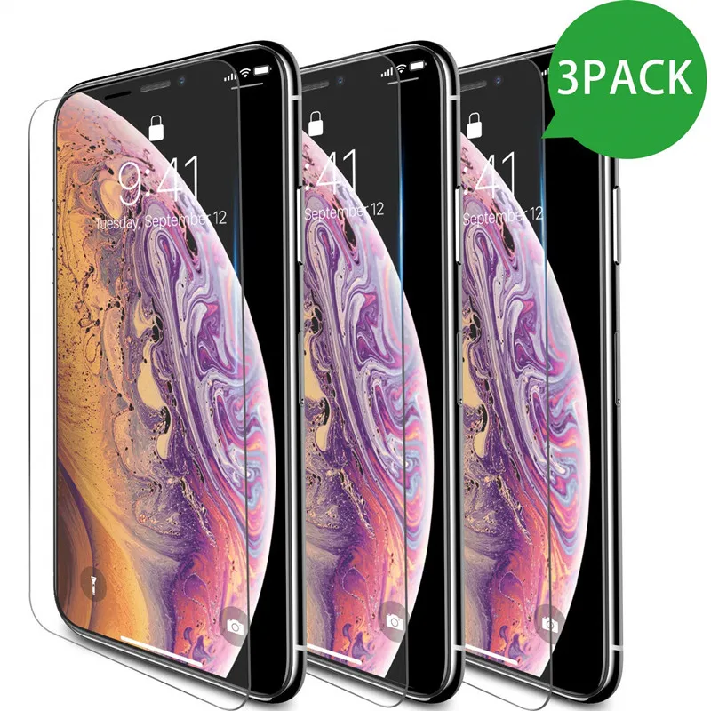 Защитное стекло для экрана закаленное IPhone 12 Mini 11 Pro X XR XS Max 8 7 6 6S Plus SE 2 2020 SE2 защитная