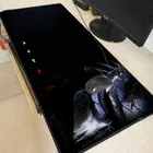 Большой коврик для мыши XGZ Predator с фиксируемыми краями, резиновый компьютерный коврик для мыши, компьютерный игровой коврик для мыши
