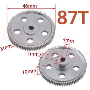 Металлическая Цилиндрическая Шестерня 87T для HSP Pangolin Redcat Everest -10 обновленные детали 18024 Модернизированный Радиоуправляемый 110 гусеничный подъемник 94180