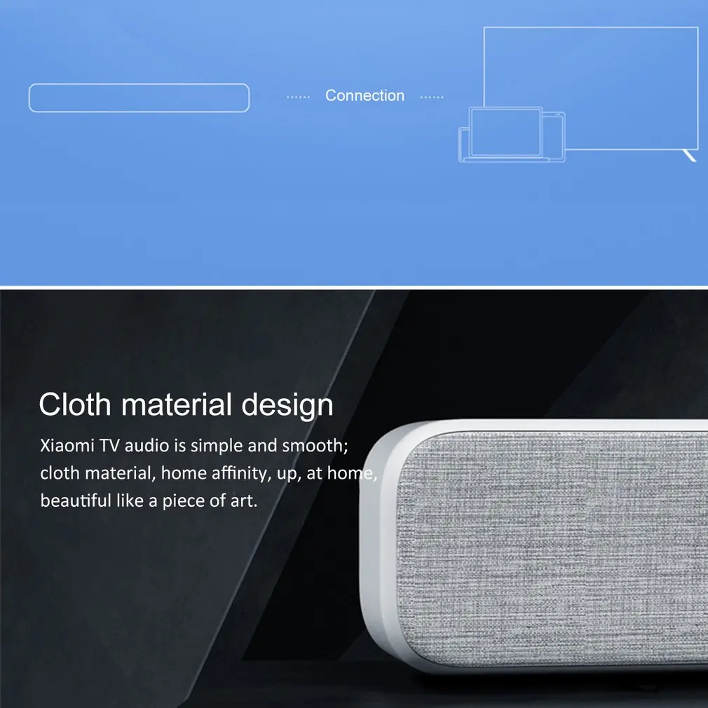 Xiaomi Bluetooth Саундбар для телевизора беспроводной динамик Саундбар поддержка оптический SPDIF AUX для домашнего кинотеатра