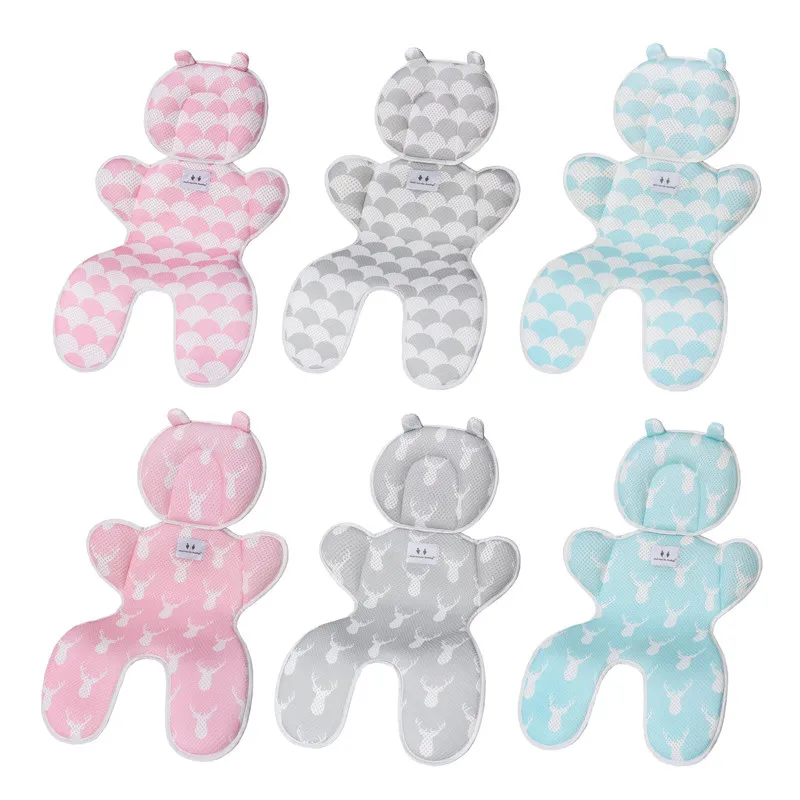 

Охлаждающий Подушечка Для сиденья детской коляски мягкий коврик для автомобильного сиденья из ледяного шелка, коврик для сна, аксессуар дл...