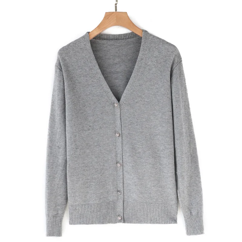 

Fall Women's Wool Cardigan Knitted Sweater Long Sleeve Crochet Female Cardigan With Buttons Long Sweater Women Casual Cardigans