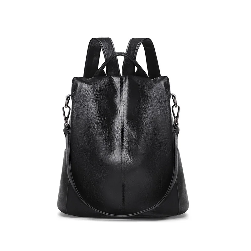 Женский рюкзак mochila feminina повседневный многофункциональный женский кожаная